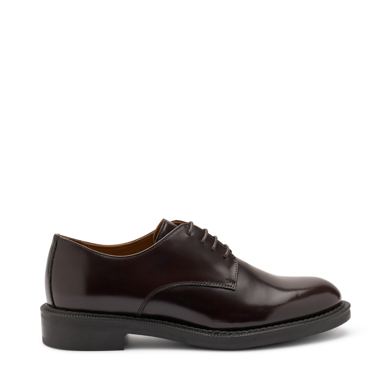 Schnürschuh aus abgeriebenem Leder | Frau Shoes | Official Online Shop