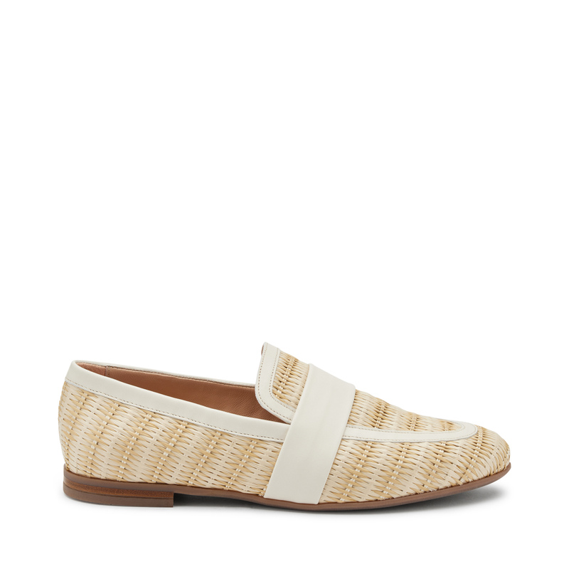 Raffia loafers - Loafers & Sabot | Frau Shoes | Official Online Shop