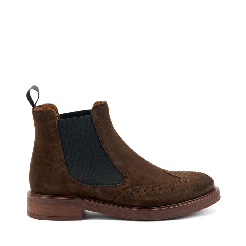 Suede Chelsea boots with shaded finish | Frau Shoes | Official Online Shop