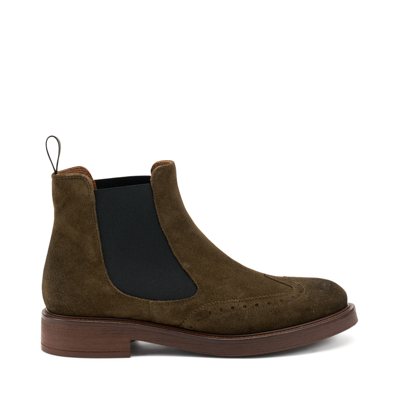 Suede Chelsea boots with shaded finish | Frau Shoes | Official Online Shop