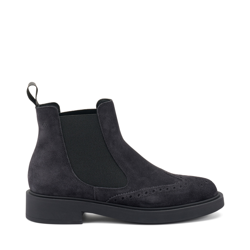 Colour-block Chelsea boots with wing-tip detail | Frau Shoes | Official Online Shop