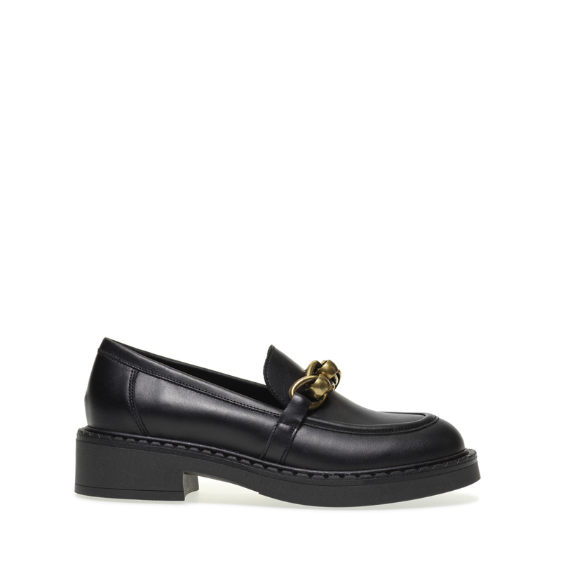 Loafers with chain and chunky sole | Frau Shoes | Official Online Shop