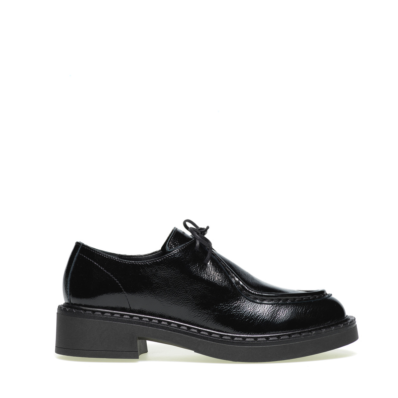 Patent leather paraboots - Loafers and Lace-up | Frau Shoes | Official Online Shop