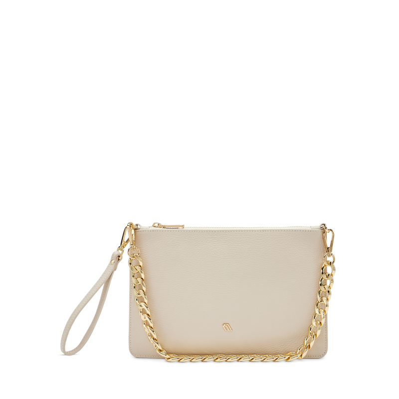 Leather clutch with chain - Bags & Belts | Frau Shoes | Official Online Shop