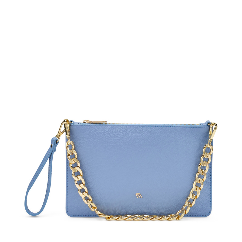 Leather clutch with chain - Bags & Belts | Frau Shoes | Official Online Shop