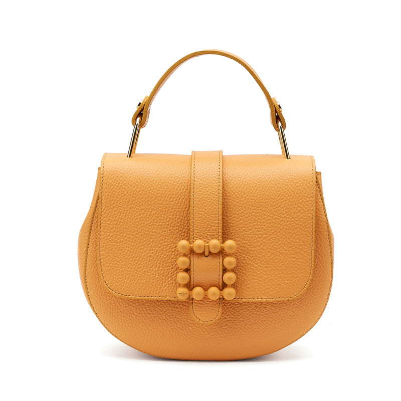 Rigid leather bag with accessory - Bags, Belts & Wallets | Frau Shoes | Official Online Shop