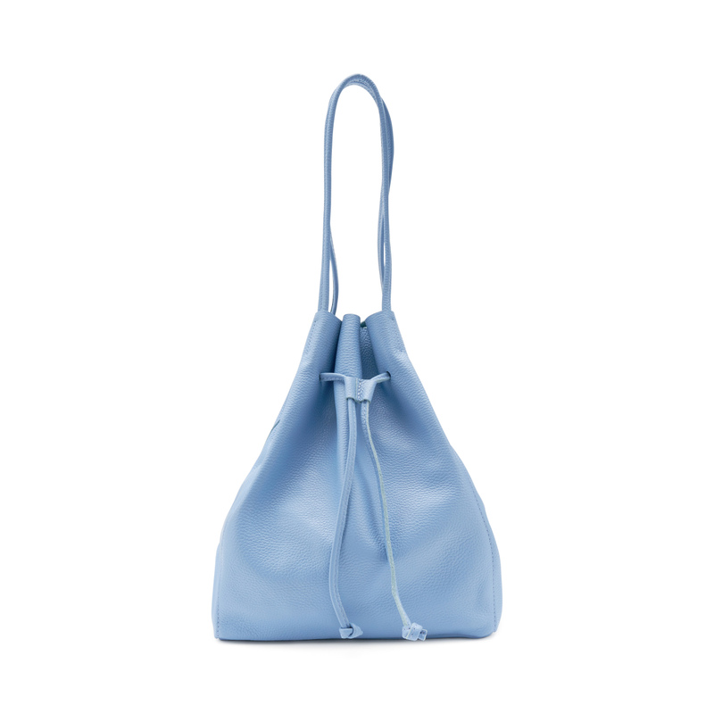 Weiche Bucket Bag aus Leder - Color Block | Frau Shoes | Official Online Shop