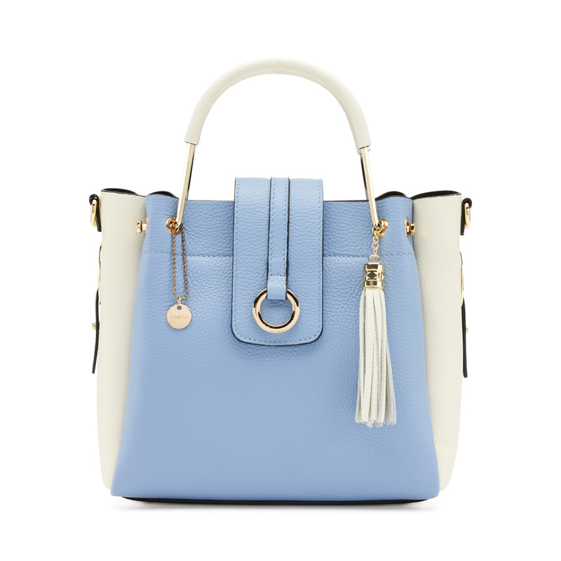 Two-tone leather handbag - Color Block | Frau Shoes | Official Online Shop