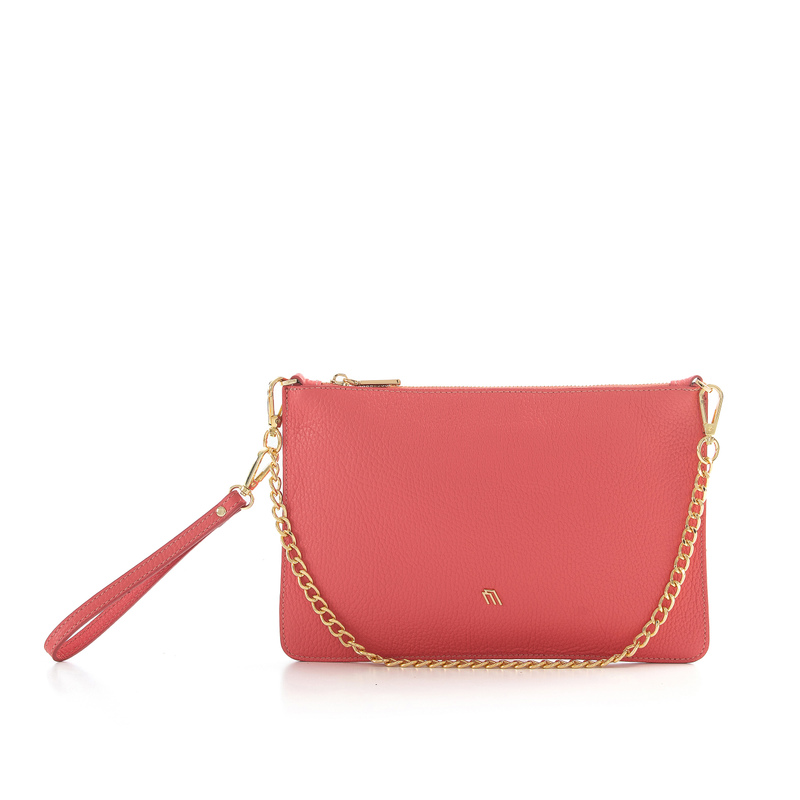 Leather clutch with chain | Frau Shoes | Official Online Shop