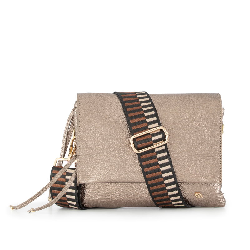 Foiled leather flap bag - Bags, Belts & Wallets | Frau Shoes | Official Online Shop
