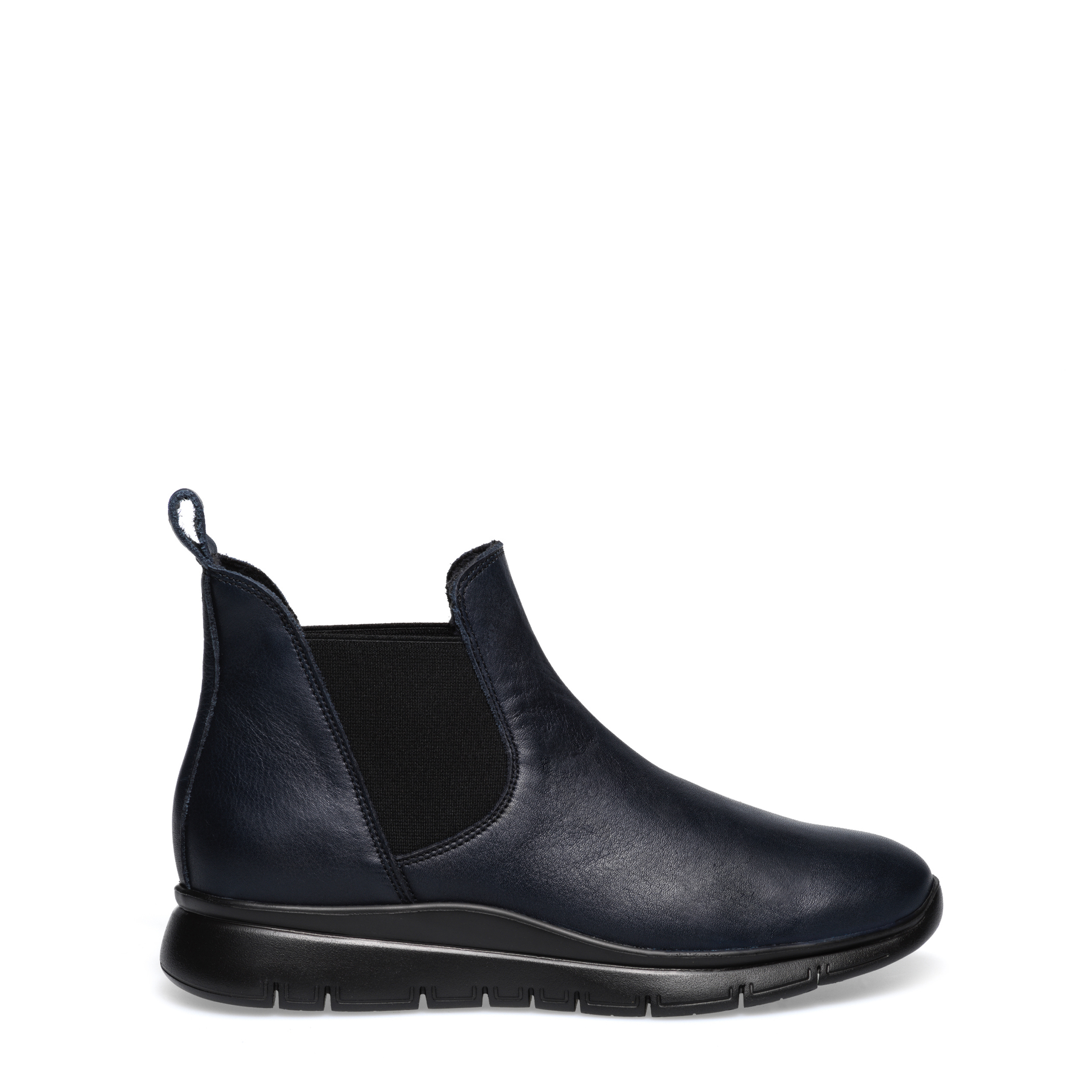 Sporty leather chelsea boots Outlet
