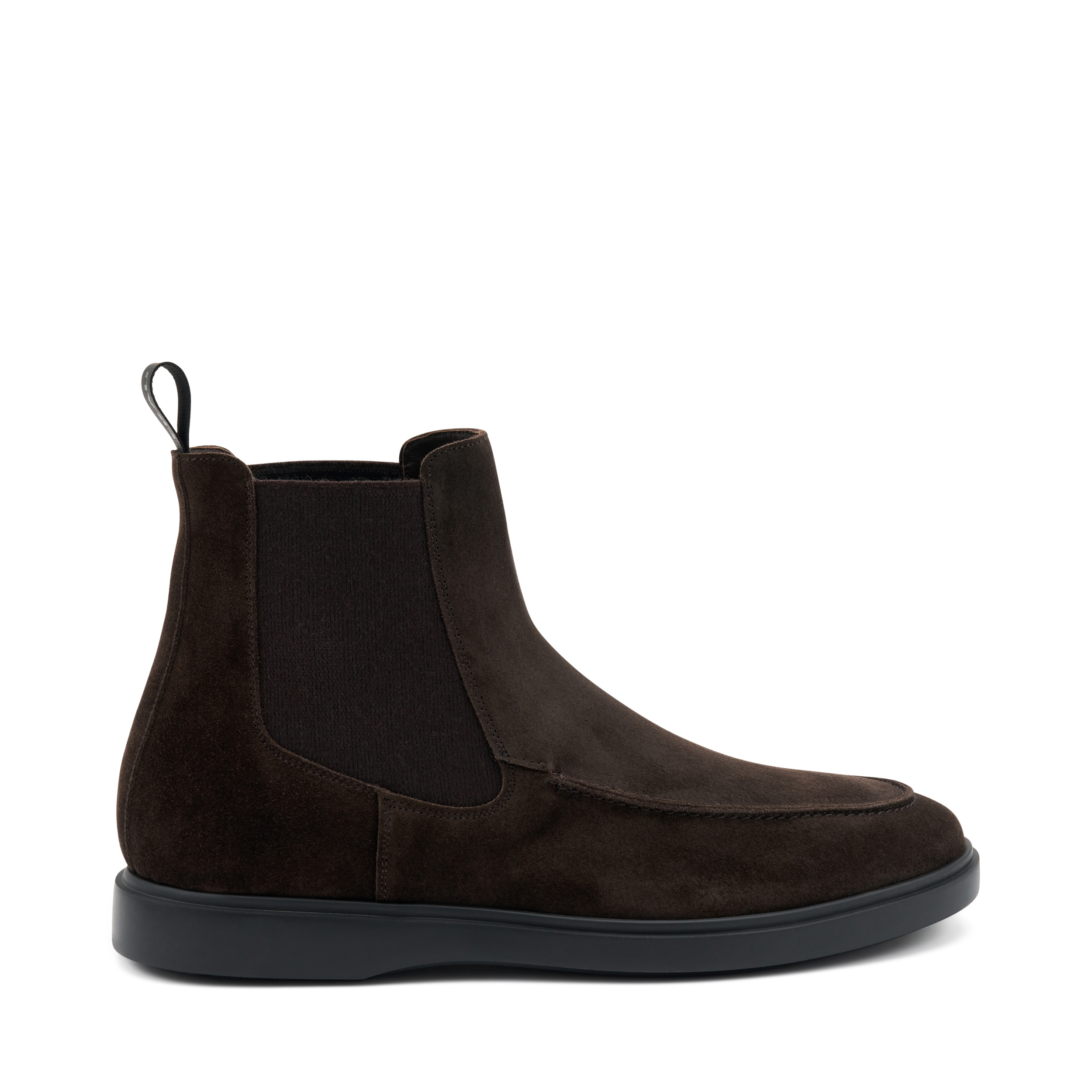 Chelsea boots with apron toe Col. Brown Frau