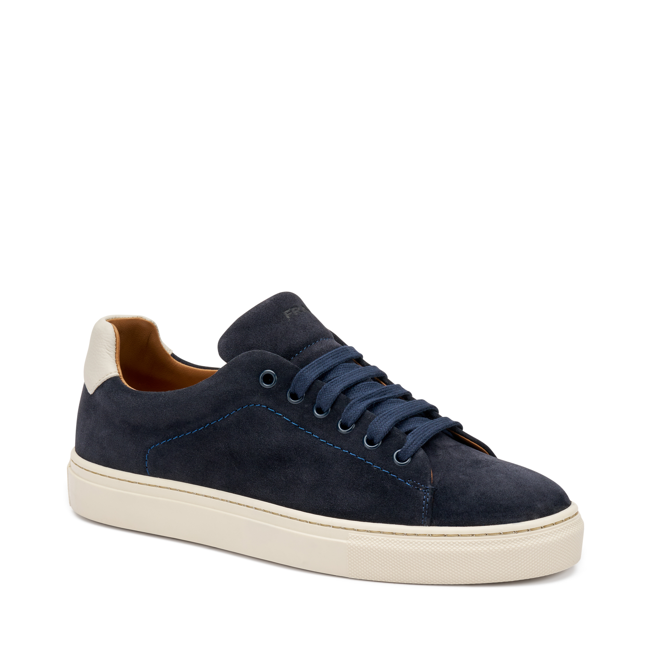 Suede sneakers, Col. Blue | Frau