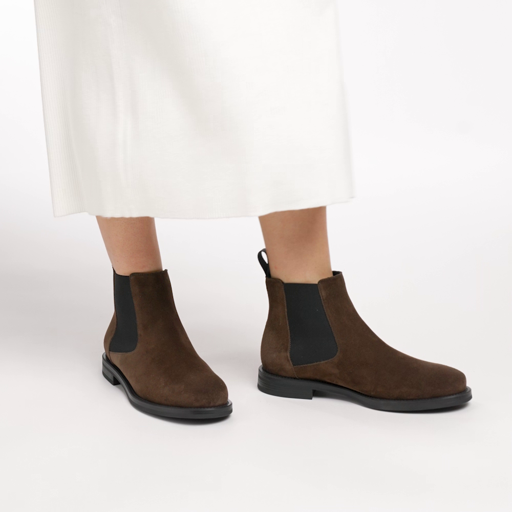 Suede Chelsea boots - Frau Shoes | Official Online Shop