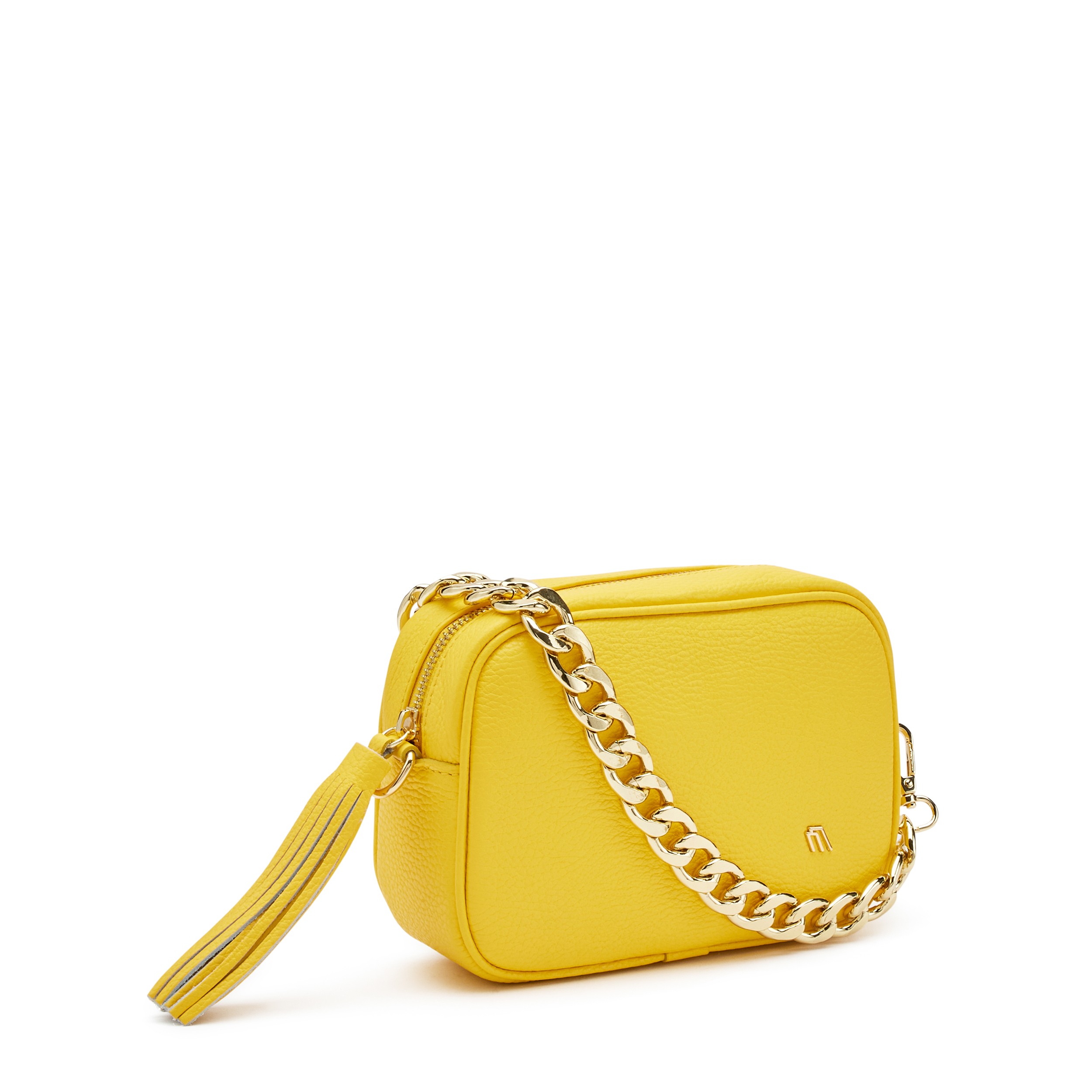 Borsa piccola con catena Col. Giallo Frau